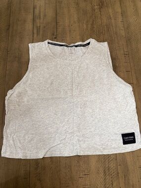 Calvin Klein Performance Light Heather Gray Sleeveless Tank